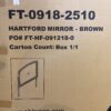 NEW!  ABBYSON Hartford Mirror