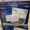 New! Harbor Breeze Cedar Shoals White Wicker Fan