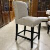 Cream Fabric Barstool