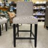 Cream Fabric Barstool
