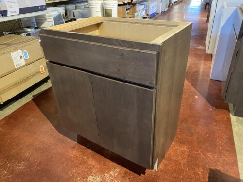 Espresso Brown 2 Door Lower Cabinet