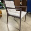 Fabric Upholstered - Metal Arm Side Chair