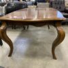 Curved and Bent Legged Irregular Edge Dining Table