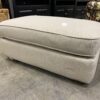 NEW! LA-Z-BOY Sandy Paxton Ottoman with Low Wooden Legs