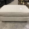 NEW! LA-Z-BOY Sandy Paxton Ottoman with Low Wooden Legs