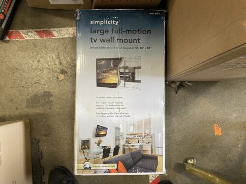 Simplicity Large Full Motion TV Wall Mount