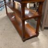 Grand Sofa Table W/Leather Inlay