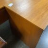 Teak Danish Modern Student Desk With Drawer