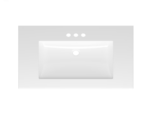 Project Source Cultured Marble Winter Sky Vanity Top