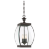 Quoizel Oasis 3 Light Medici Bronze Outdoor Hanging Lantern