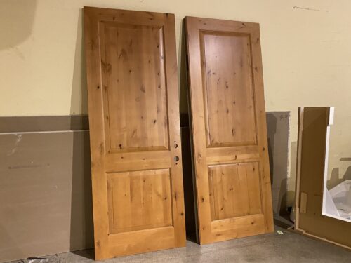 Towering Pine Door Set, No Hardware