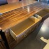 Darkwood 9 Drawer Dresser W/Ring Pulls