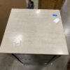 Deep Brown Based Creamy Marble Topped Cabinet