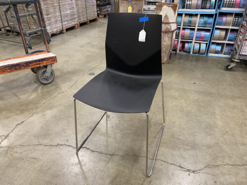 Four Designs Hightower Black Plastic Office Chair