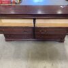 Red Wood False Locking 6 Drawer Dresser