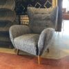 ARTICLE Mod 35" Lounge Chair in Blue Berry