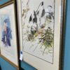 "Duck Fishing at the Pond" Original Watercolor and Ink Piece