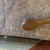 LA-Z-BOY Plump Grey-Beige Manual Recliner Armchair