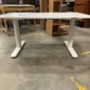 All-White Electric Standing Desk