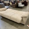 IKEA Dappled Cream Convertible Sofa Bed with Cover