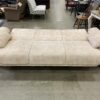 IKEA Dappled Cream Convertible Sofa Bed with Cover
