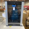 WINE ENTHUSIAST Silver Framed Mini Wine Chiller Model #268.68.20.01