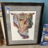 Galaxy and Gold Foil Kimono Art Print