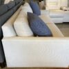 Clean-Lined Off White 3-Seater Sofa