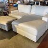 LA-Z-BOY Beige Sectional w/ Ottoman