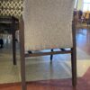 BERNHARDT Helium Side Chair, Grey & Walnut