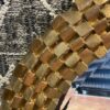 BOMBAY COMPANY Large Gold Sunburst Wall Mirror