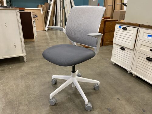 STEELCASE Cobi White Rolling Office Chair