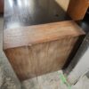 Rustic Two Tone Wooden Desk
