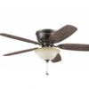 HARBOR BREEZE Lake Canton Oil Rubbed Bronze Ceiling Fan