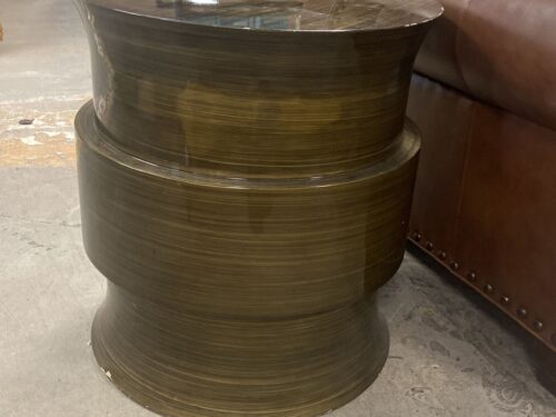 High Gloss Round Side Table