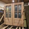 NEW! Mahogany 4 Lite Double Door 72" X 80" (Auburn Store)