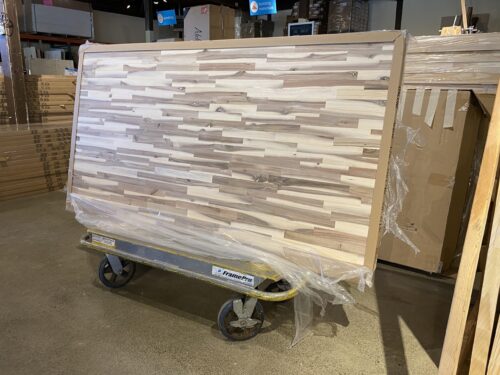 NEW! Acacia Butcher Block Island Countertop (Southcenter Store)