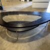 Swanky Modern Dark Brown Coffee Table