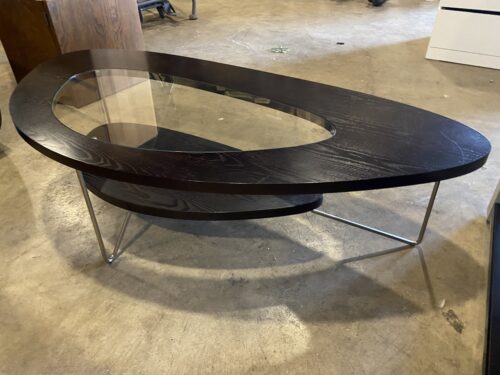 Swanky Modern Dark Brown Coffee Table