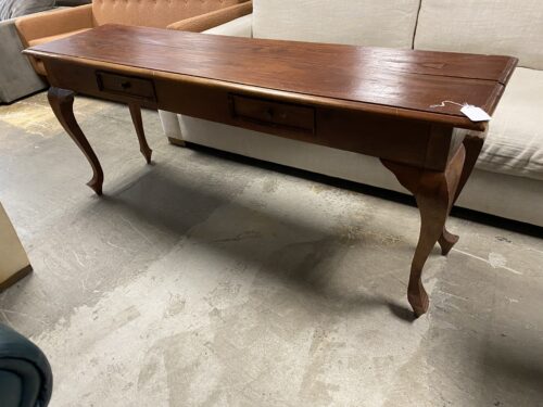 Split-wood 2 Drawer Console Table