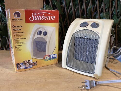 NEW! SUNBEAM Ceramic Heater Model#SCH160