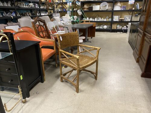 Island Inspired Wicker Chair