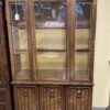 Tiki-inspired Powered Glass Cabinet