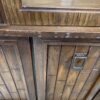 Tiki-inspired Powered Glass Cabinet