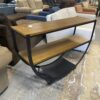 Rocker Half Cresent Bookcase