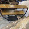 Rocker Half Cresent Bookcase