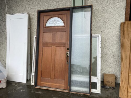 Pre-Hung Exterior Entry Door w/ Sidelight
