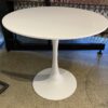 Round White Tulip Table