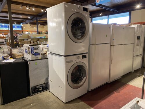 KENMORE Stacked Washer & Dryer Model#s 796.91182310 & 711VWEY30628