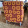 Sturdy Modern Orange Floral Slipper Chair